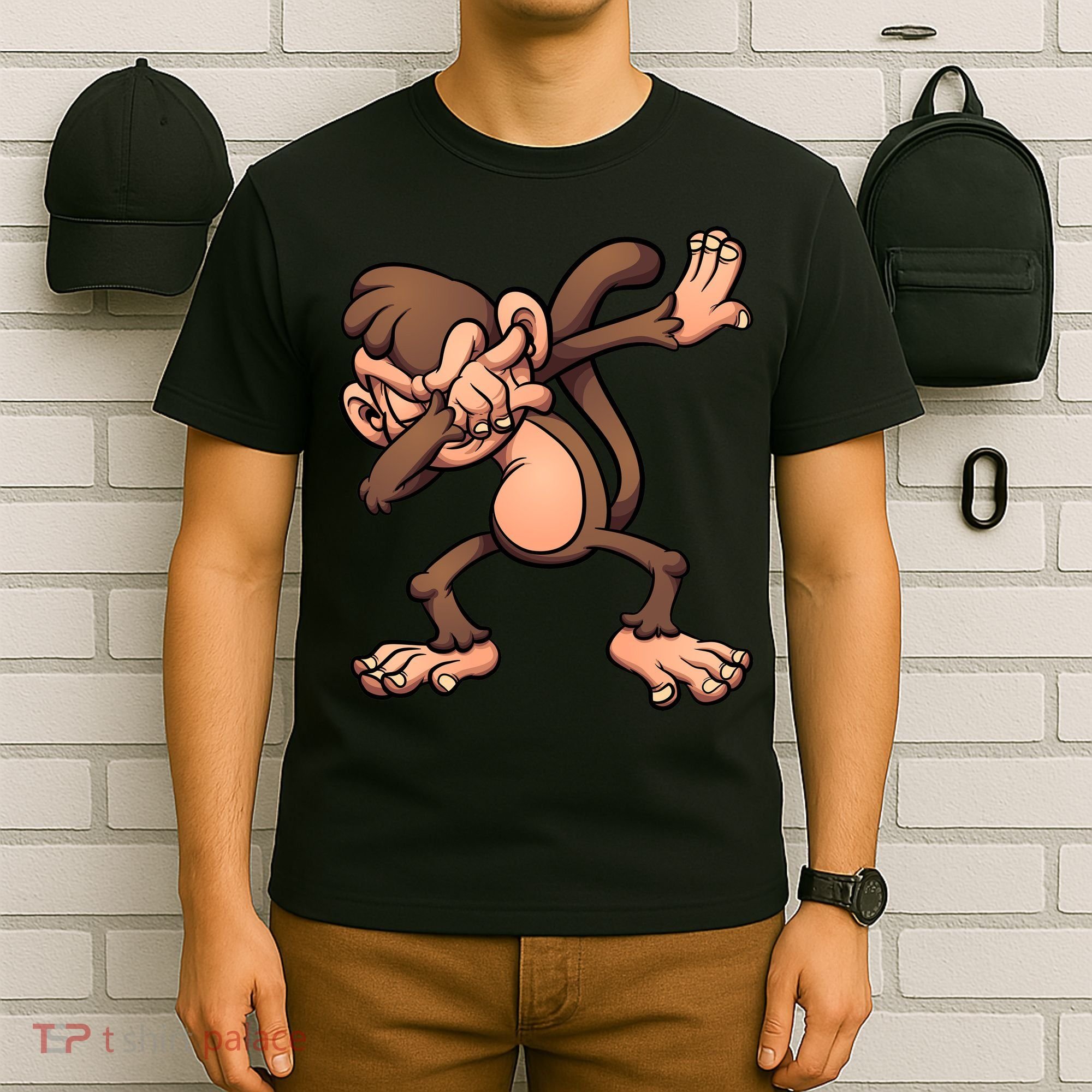 Dabbing Monkey T-Shirt