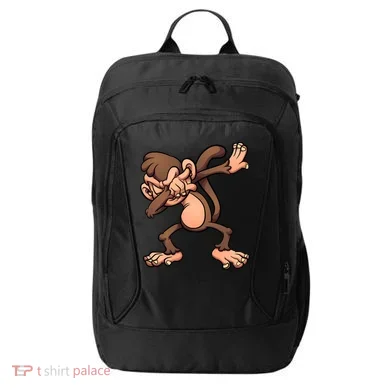 Dabbing Monkey City Backpack