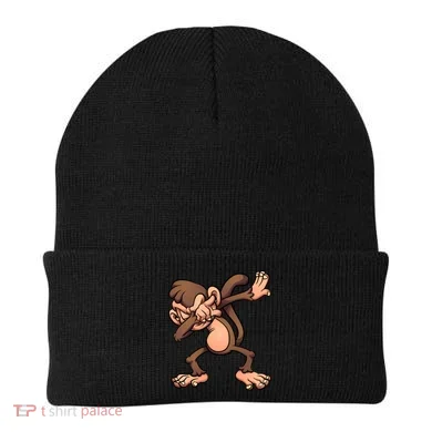 Dabbing Monkey Beanie