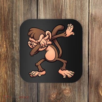 Dabbing Monkey Coaster