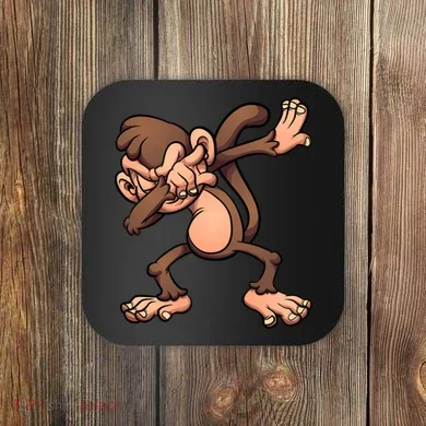 Dabbing Monkey Coaster