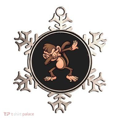 Dabbing Monkey Ornament