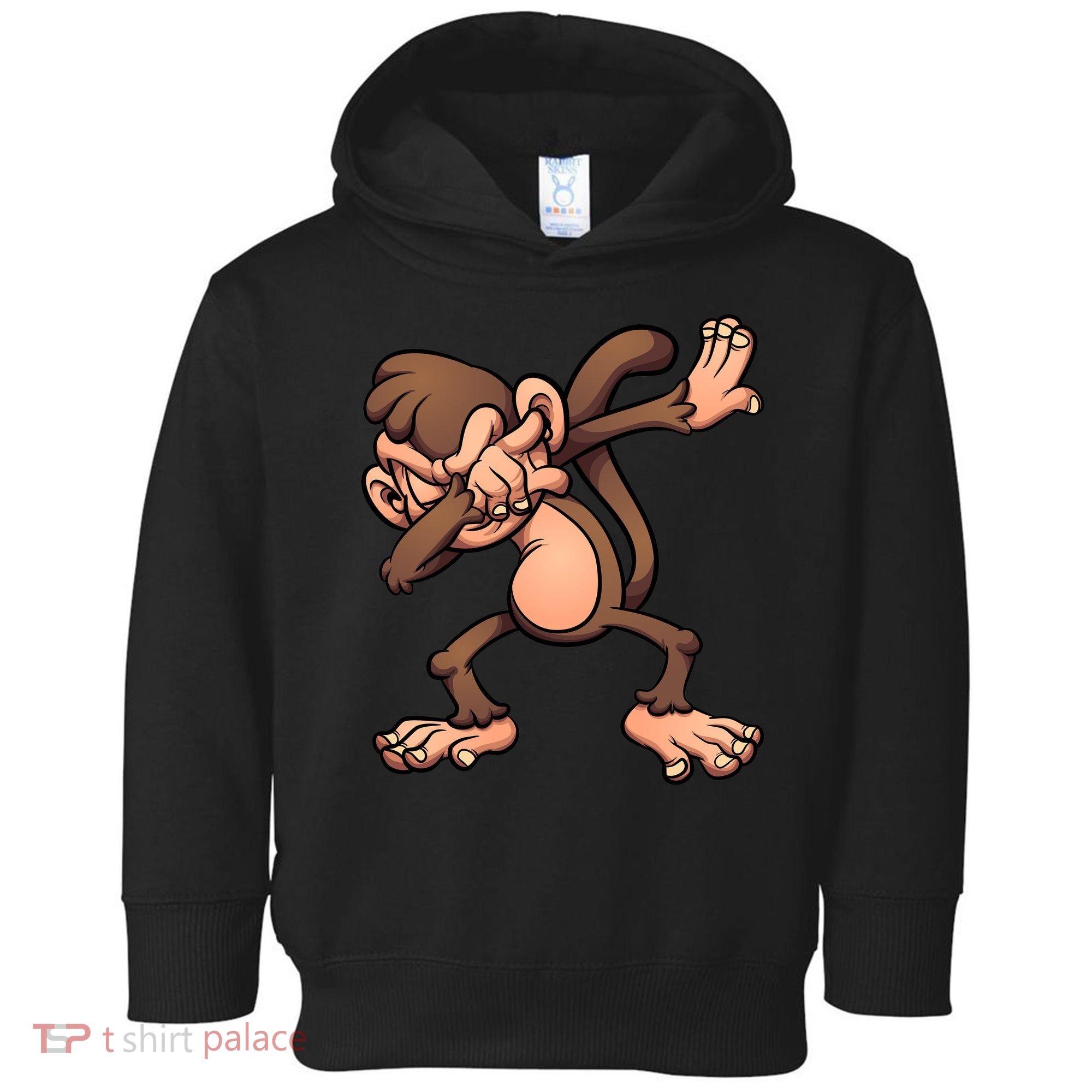 Dabbing Monkey Toddler Hoodie