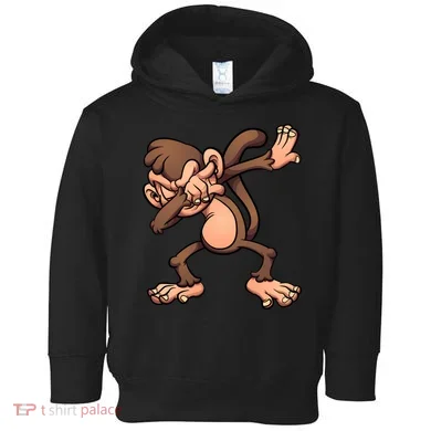 Dabbing Monkey Toddler Hoodie