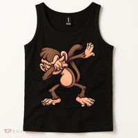 Dabbing Monkey Tank Top thumb 2