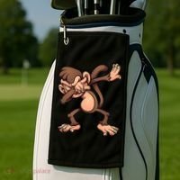 Dabbing Monkey Golf Towel thumb 2