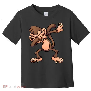 Dabbing Monkey Toddler T-Shirt