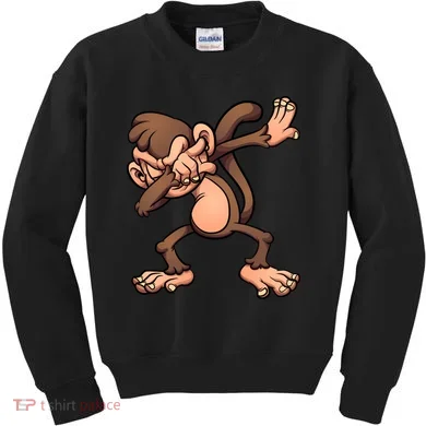 Dabbing Monkey Kids Sweatshirt