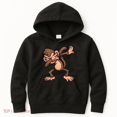 Dabbing Monkey Kids Hoodie