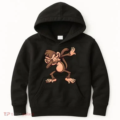 Dabbing Monkey Kids Hoodie