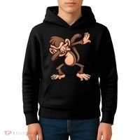 Dabbing Monkey Kids Hoodie thumb 4