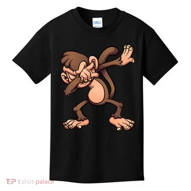 Dabbing Monkey Kids T-Shirt