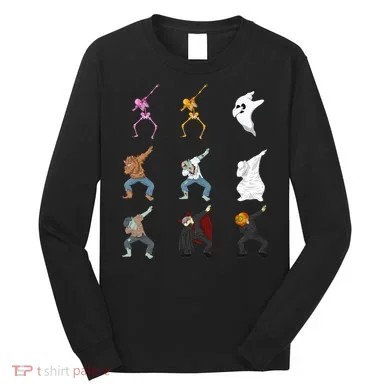 Dabbing Monsters Long Sleeve Shirt
