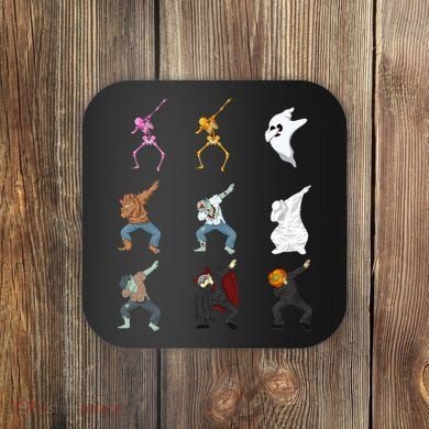 Dabbing Monsters Coaster