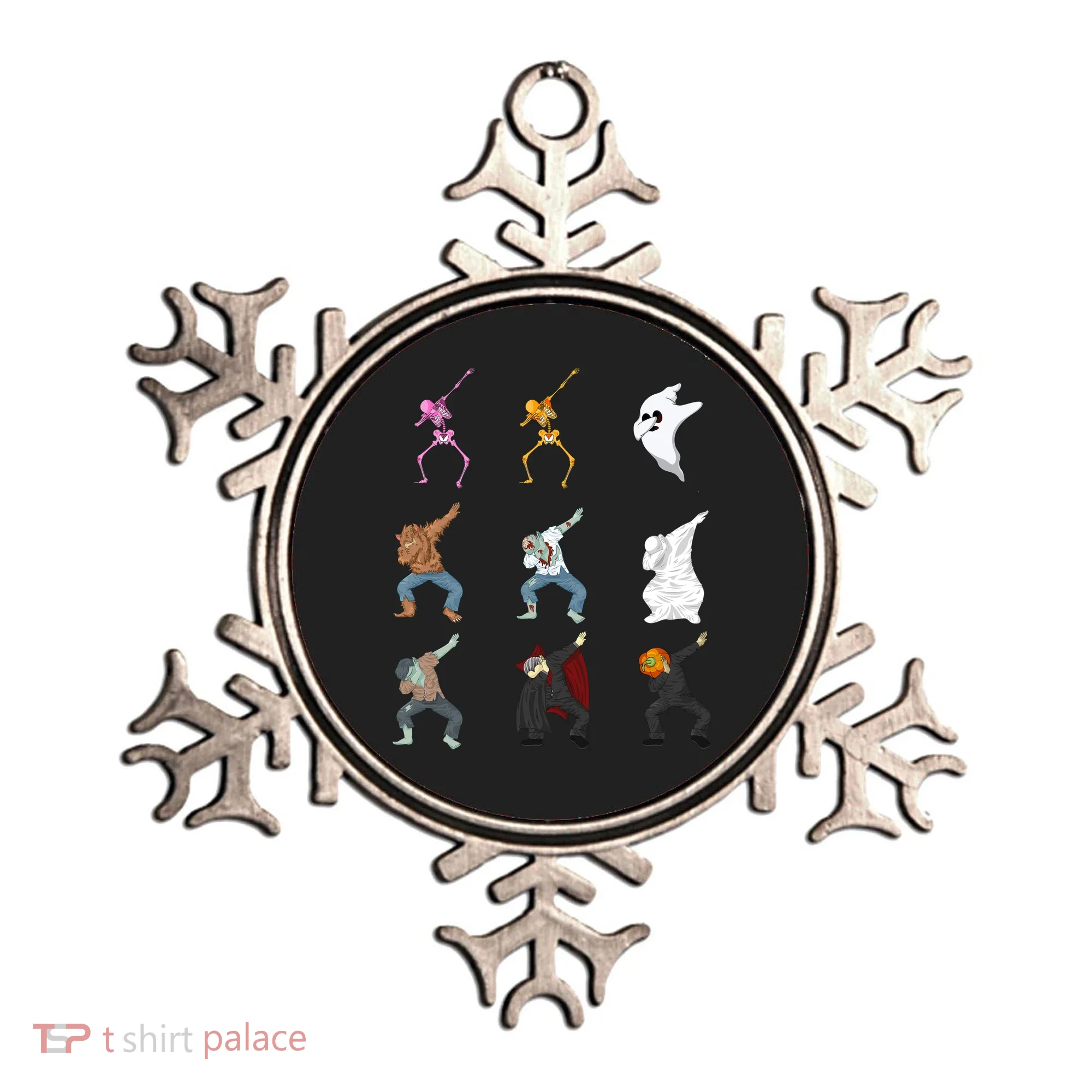 Dabbing Monsters Ornament
