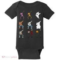 Dabbing Monsters Baby Bodysuit thumb 0