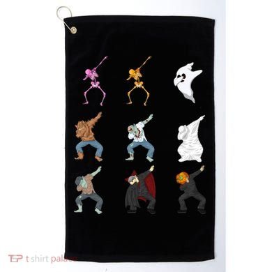 Dabbing Monsters Golf Towel
