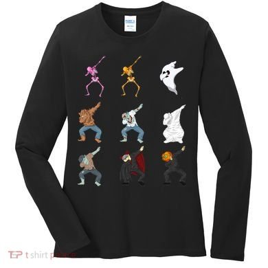 Dabbing Monsters Women's Long Sleeve Shirt