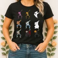 Dabbing Monsters Women's T-Shirt thumb 2