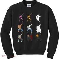 Dabbing Monsters Kids Sweatshirt thumb 0
