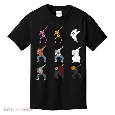 Dabbing Monsters Kids T-Shirt