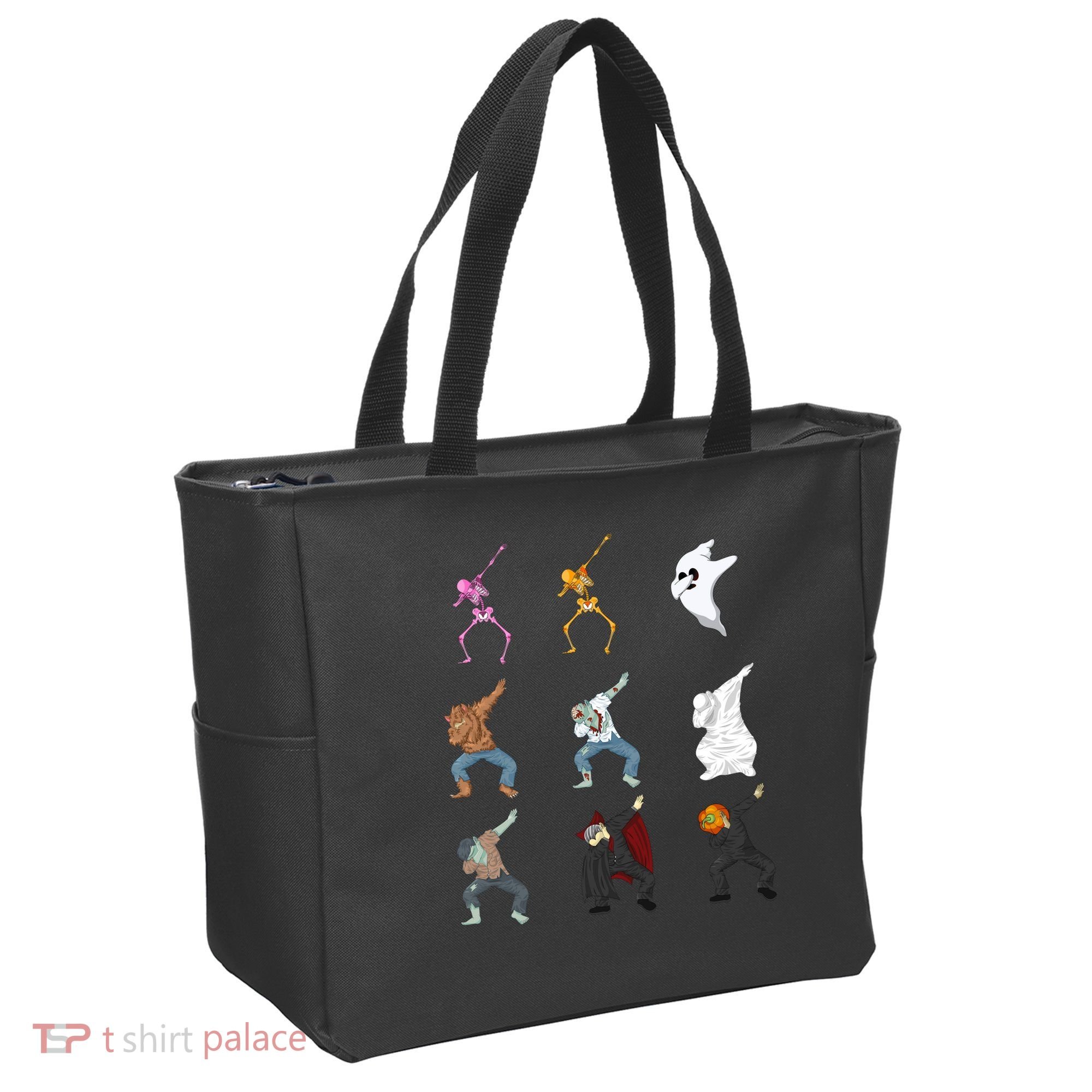 Dabbing Monsters Tote Bag