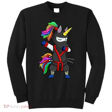 Dabbing ninja unicorn Sweatshirt