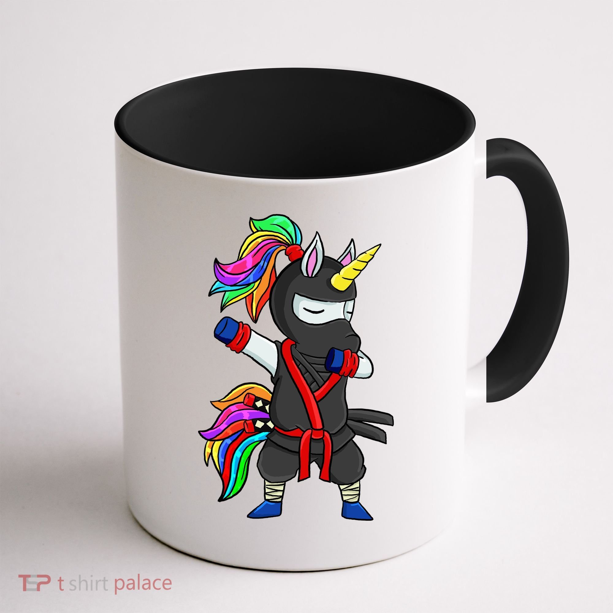 Dabbing ninja unicorn Coffee Mug