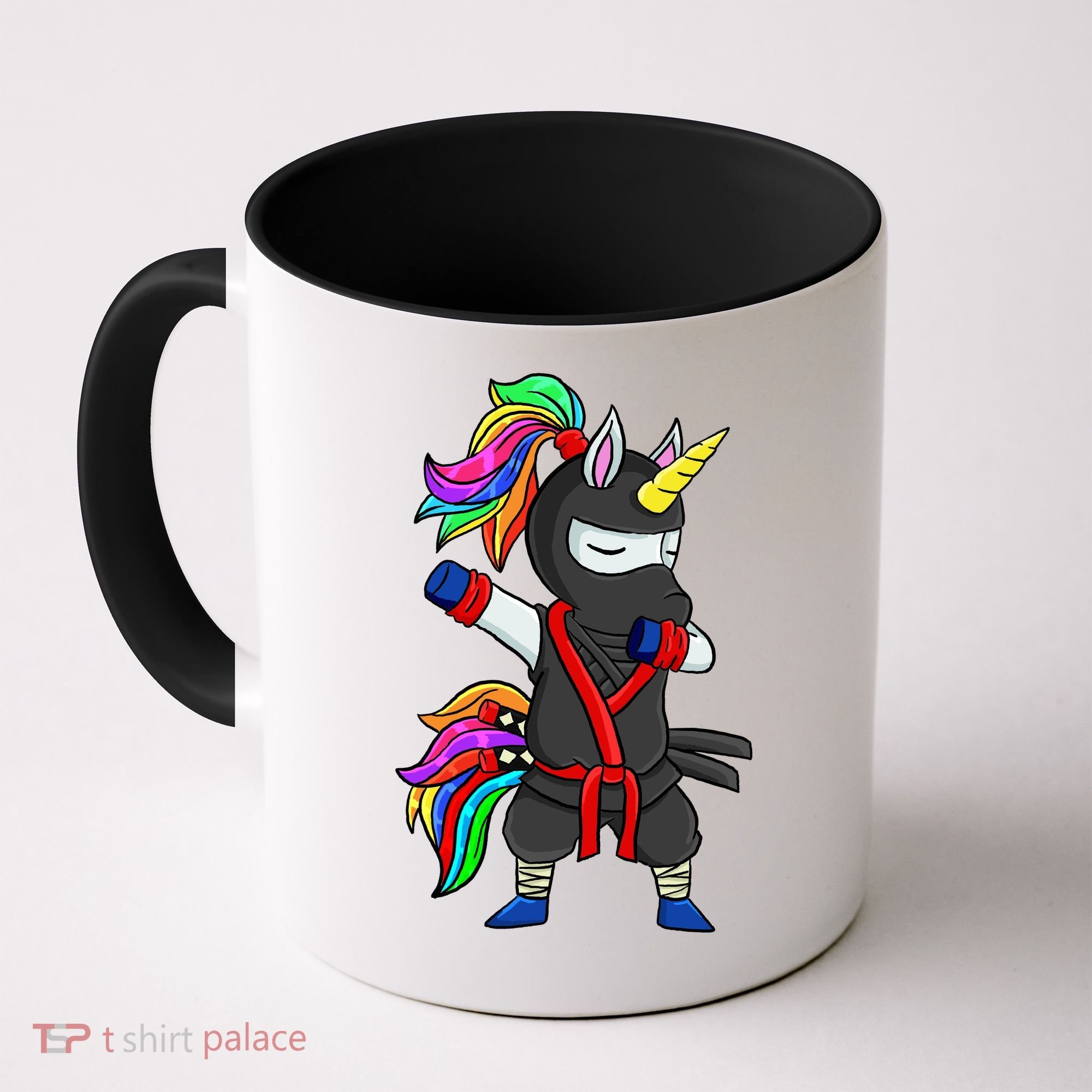 Dabbing ninja unicorn Coffee Mug