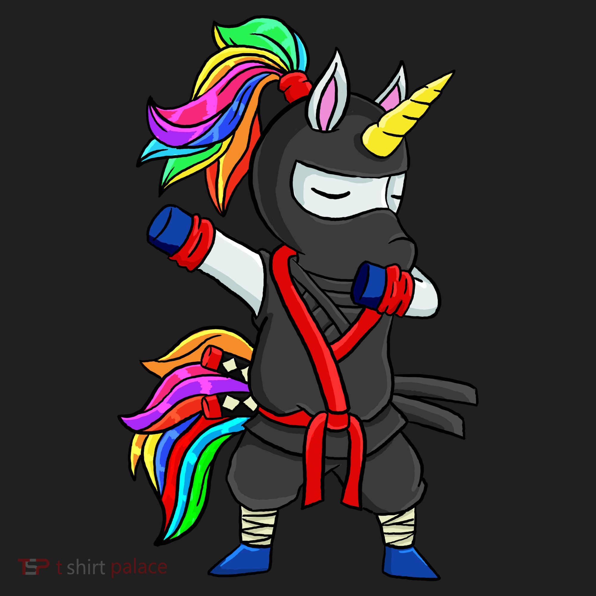 Dabbing ninja unicorn Tumbler