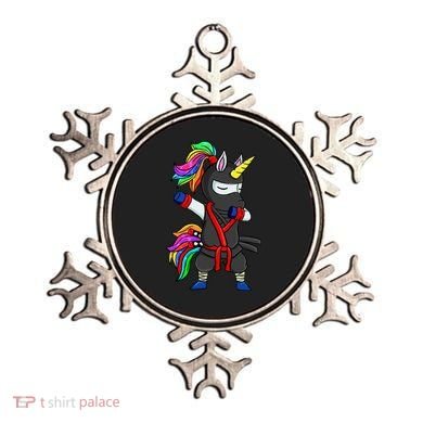 Dabbing ninja unicorn Ornament