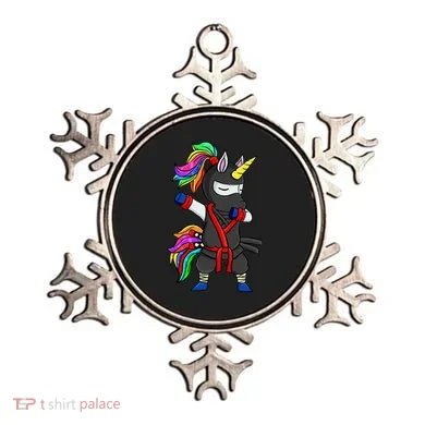 Dabbing ninja unicorn Ornament