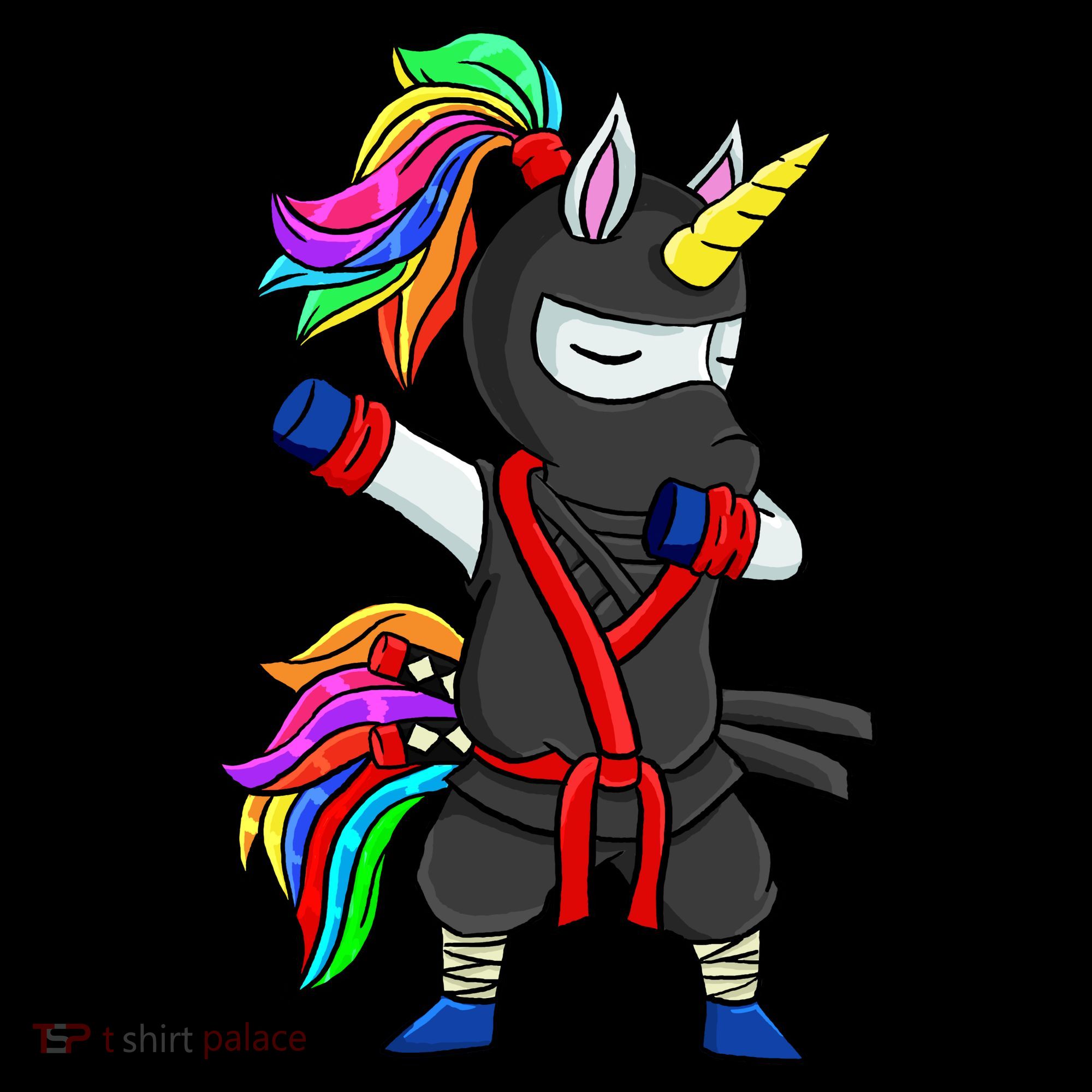 Dabbing ninja unicorn Visor