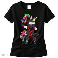 Dabbing ninja unicorn Women's T-Shirt thumb 0