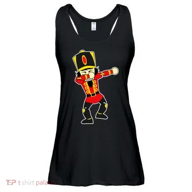 Dabbing Nutcracker Ladies Essential Flowy Tank