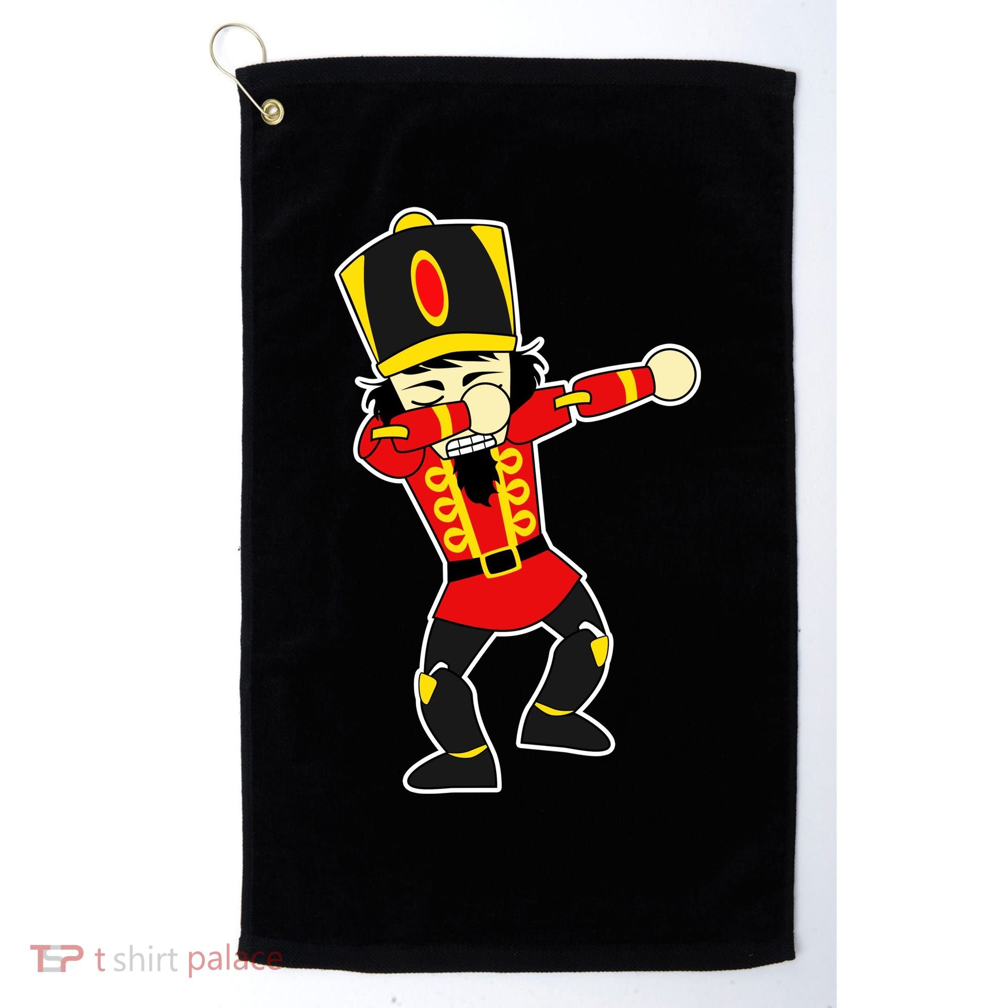 Dabbing Nutcracker Golf Towel