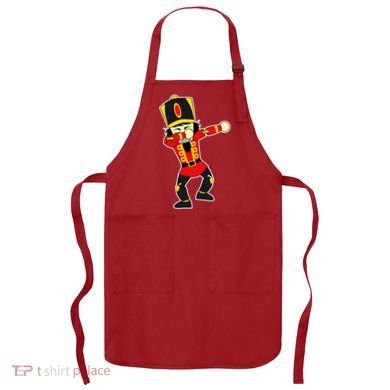 Dabbing Nutcracker Apron