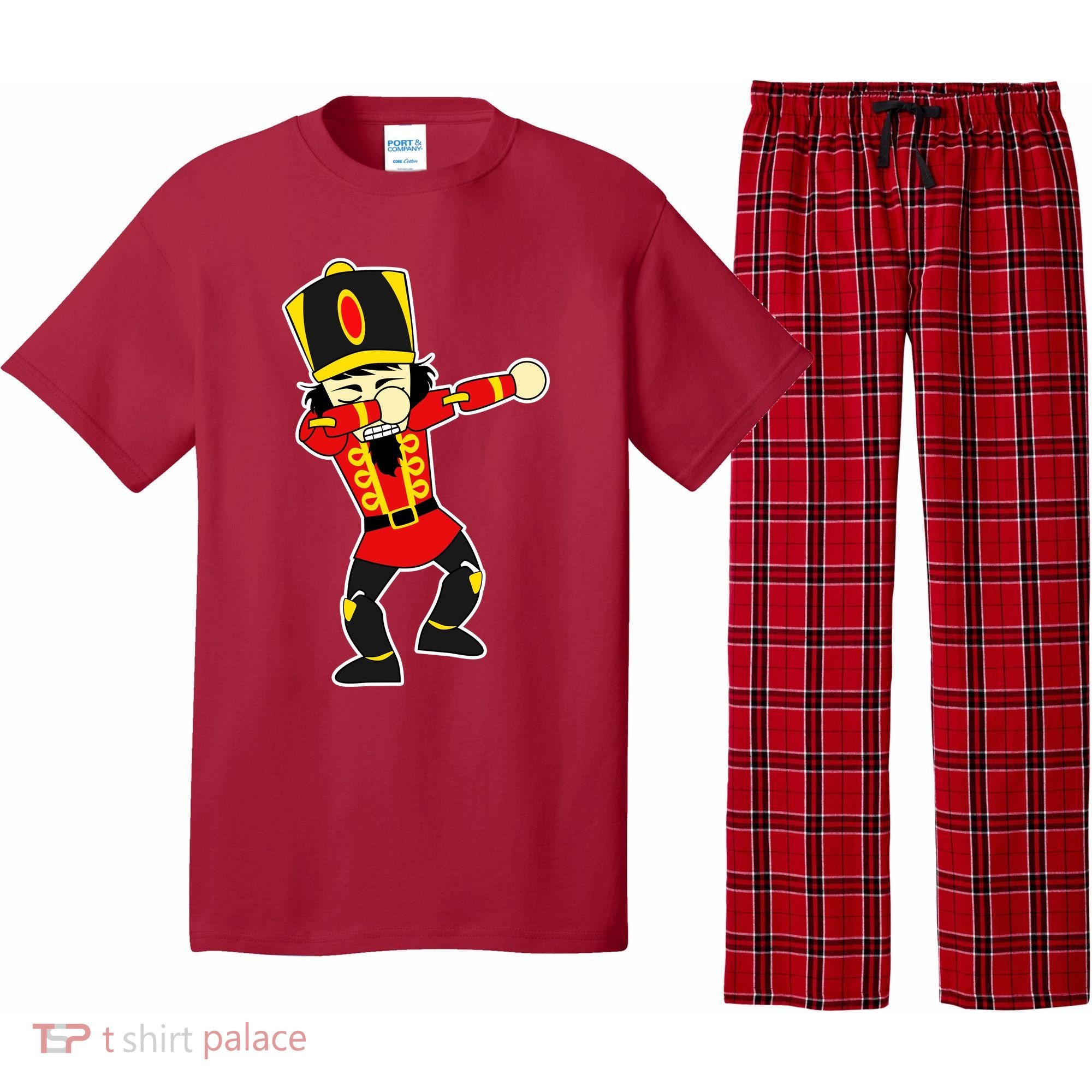 Dabbing Nutcracker Pajama Set