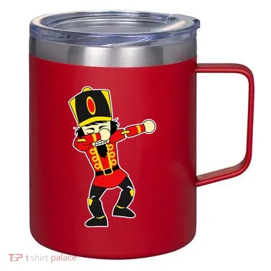 Dabbing Nutcracker 12oz Stainless Steel Coffee Mug