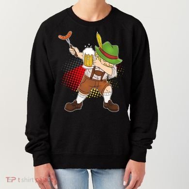 Dabbing Oktoberfest Guy Women's Sweatshirt