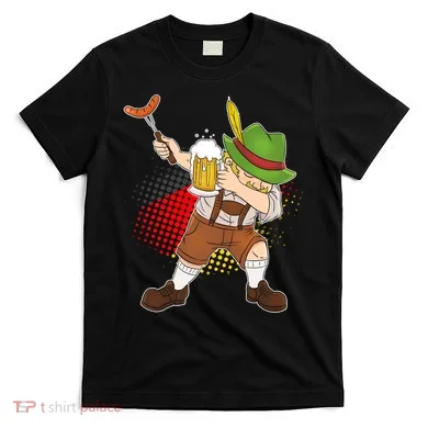 Dabbing Oktoberfest Guy T-Shirt