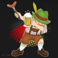 Dabbing Oktoberfest Guy Bucket Hat thumb 4
