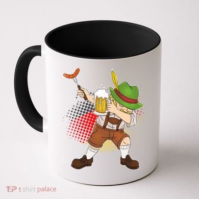 Dabbing Oktoberfest Guy Coffee Mug