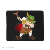 Dabbing Oktoberfest Guy Mousepad thumb 0
