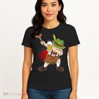 Dabbing Oktoberfest Guy Women's T-Shirt thumb 4