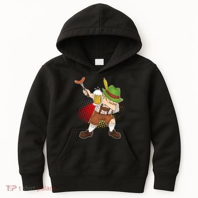 Dabbing Oktoberfest Guy Kids Hoodie