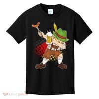 Dabbing Oktoberfest Guy Kids T-Shirt thumb 0