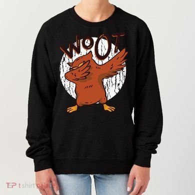 Dabbing Owl Woot Women's Sweatshirt