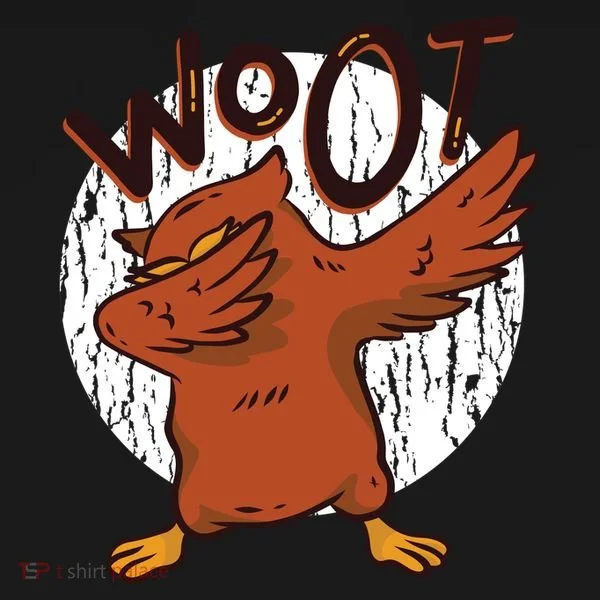 Dabbing Owl Woot Doggie Tank