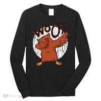 Dabbing Owl Woot Long Sleeve Shirt thumb 0